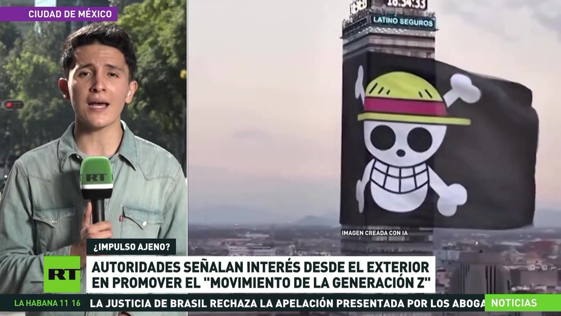 México señala interés desde el exterior en promover el movimiento de la generación Z