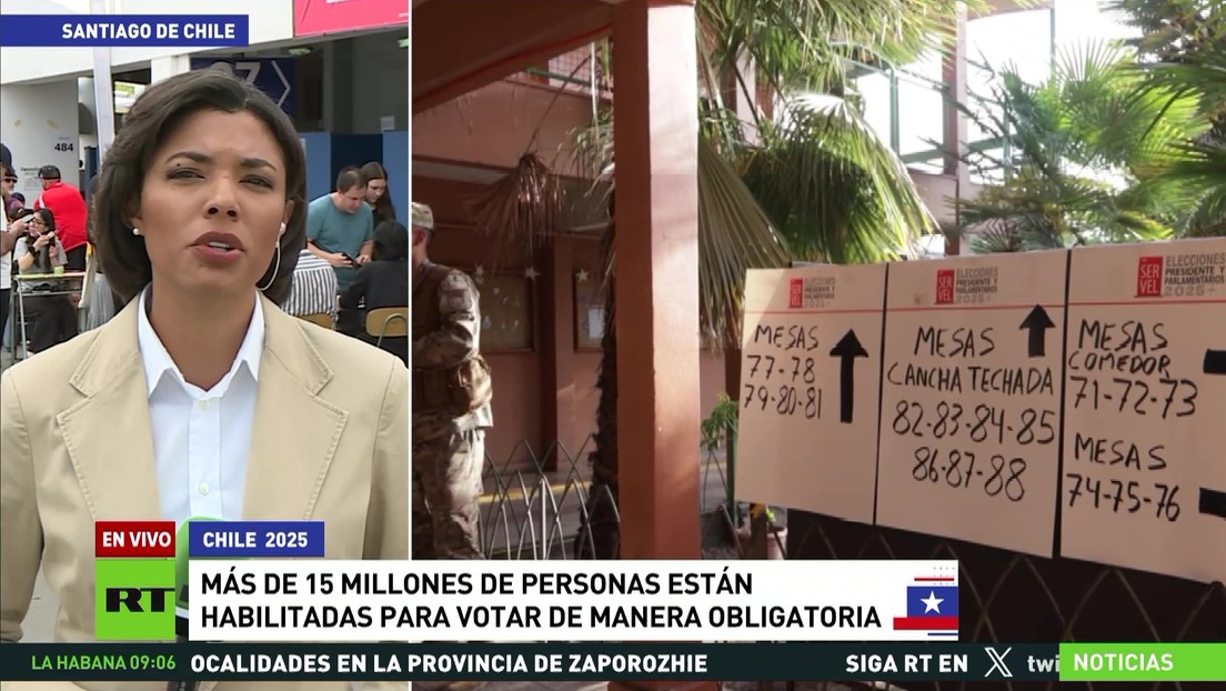 Se desarrollan las elecciones presidenciales y legislativas de Chile