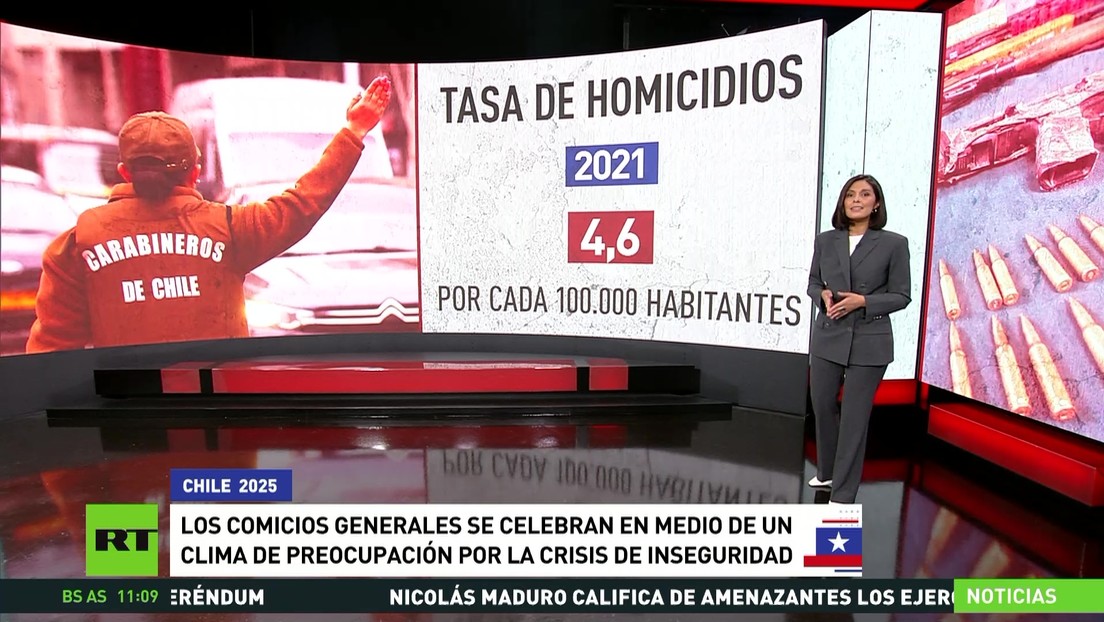 El clima de preocupación por la crisis de inseguridad opaca los comicios en Chile