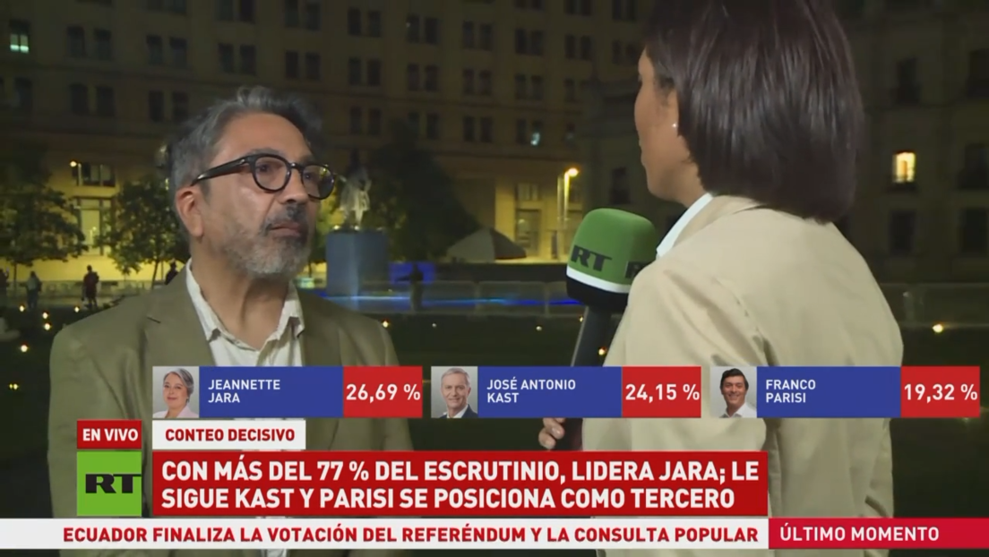 Habrá balotaje en Chile: Jara y Kast pasan a la segunda vuelta de las presidenciales