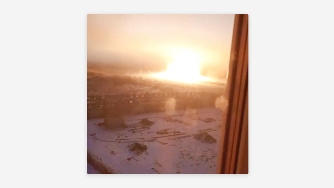 VIDEOS: Fuerte explosión e incendio en Siberia