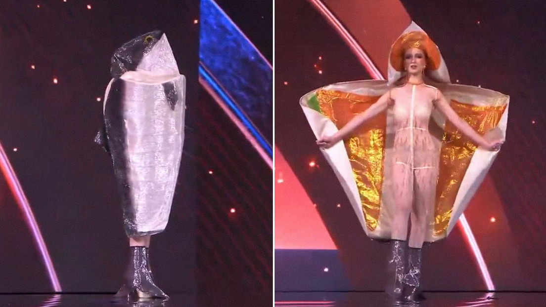 Noruega sorprende con su traje en Miss Universo 2025  (VIDEO)