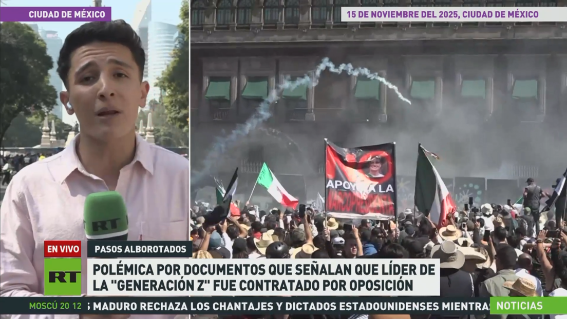 Polémica por documentos que señalan que líder de Generación Z fue contratado por la oposición