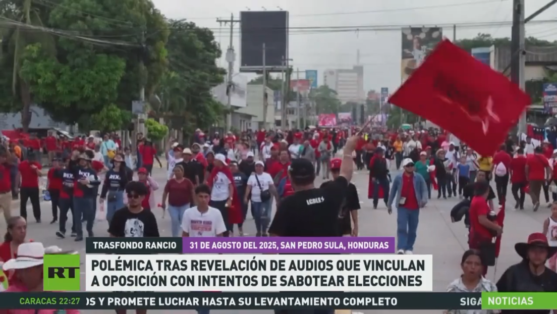 Polémica tras revelación de audios que vinculan a la oposición con intentos de sabotear elecciones en Honduras