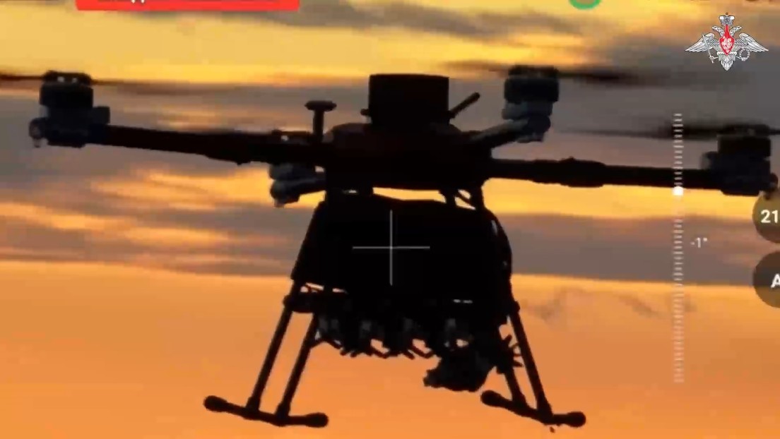 VIDEO: Drones rusos queman escoria nacionalista ucraniana en Zaporozhie