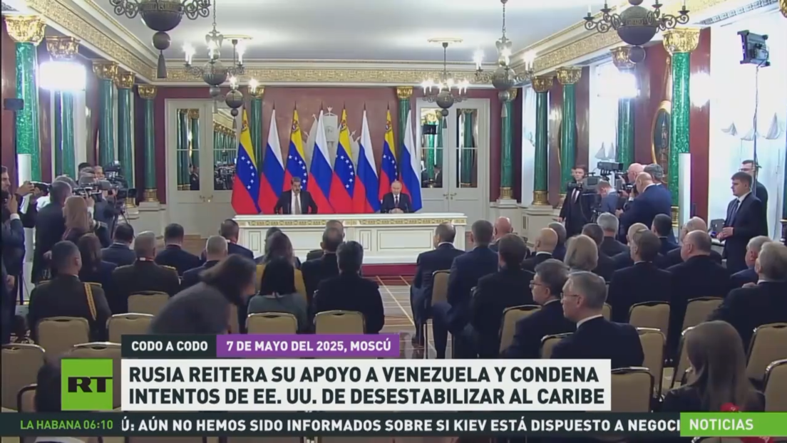 Rusia reitera su apoyo a Venezuela y condena los intentos de EE.UU. de desestabilizar el Caribe