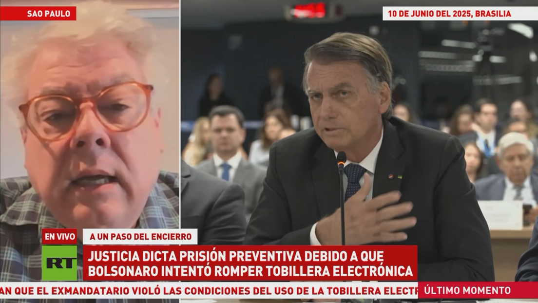 "Talvez no acepte su destino": Detienen a Bolsonaro para prisión preventiva