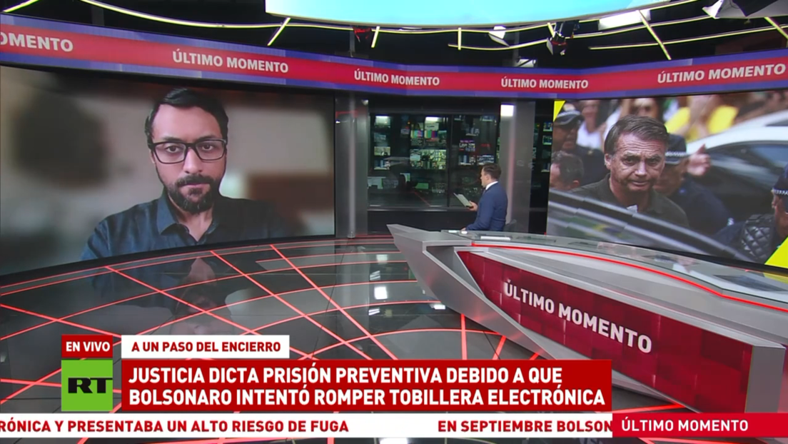 Abogado: Hubo riesgo de que Bolsonaro se refugie en una embajada