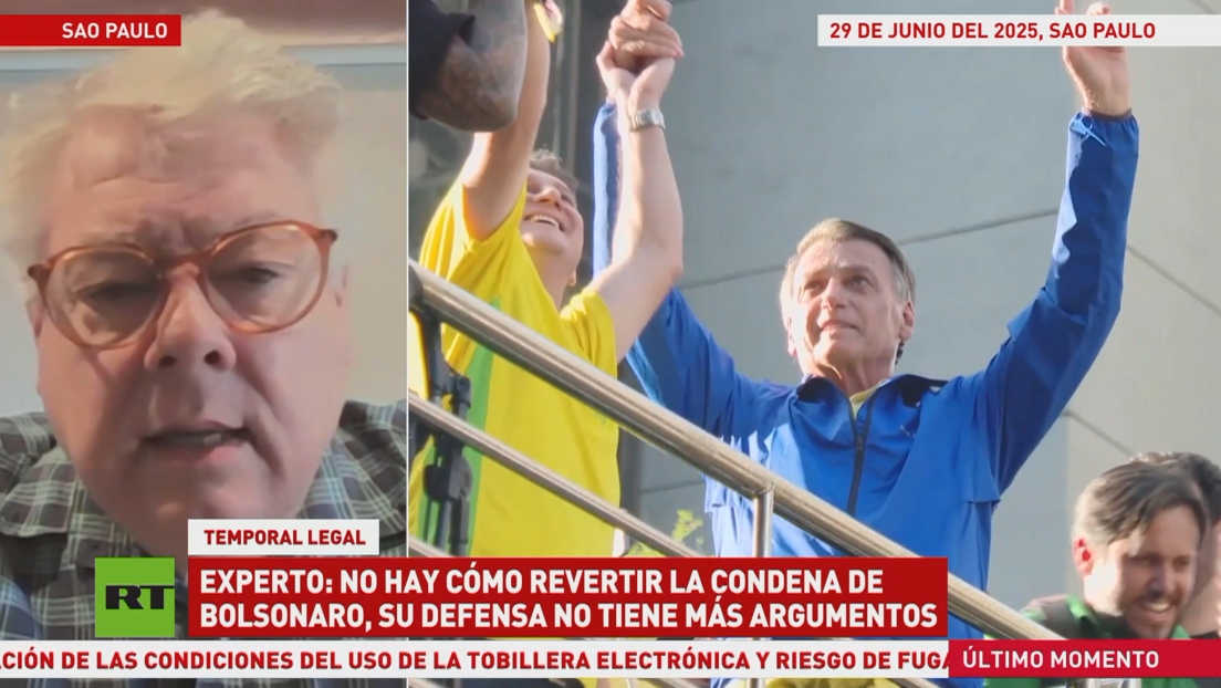 Experto: No hay cómo revertir la condena de Bolsonaro