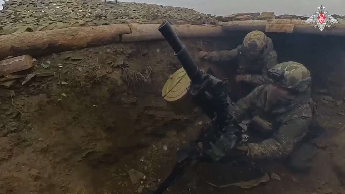 VIDEO: Fuego de supresión ruso impide intento de rotación ucraniana