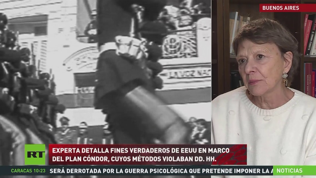 Experta detalla los verdaderos fines de EE.UU. en el marco del Plan Cóndor cuyos métodos violaban DD.HH.