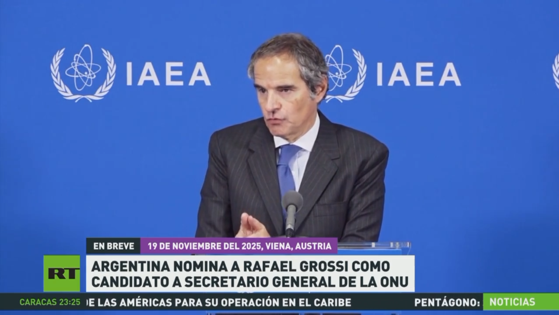 Argentina postula a Rafael Grossi como candidato a secretario general de la ONU