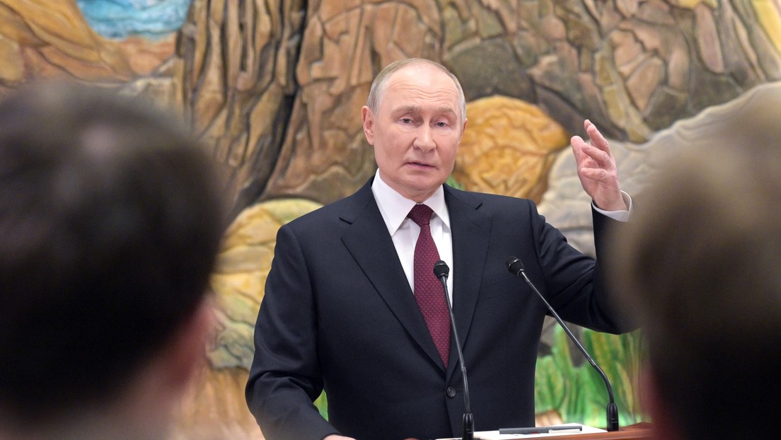 El presidente de Rusia, Vladímir Putin.