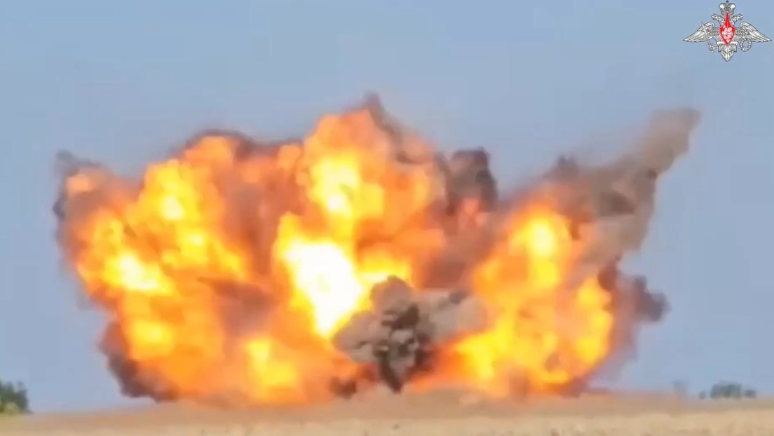 VIDEO: Así drones y zapadores rusos desminan rutas y abren paso para el avance del Ejército