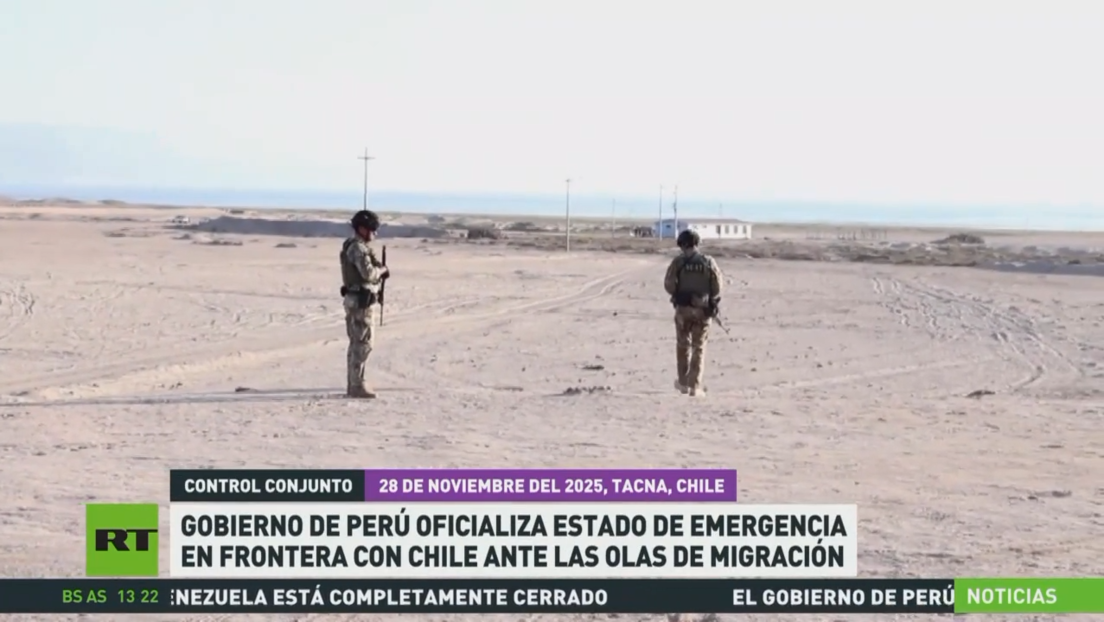Gobierno de Perú oficializa el estado de emergencia en frontera con Chile ante las olas de migración
