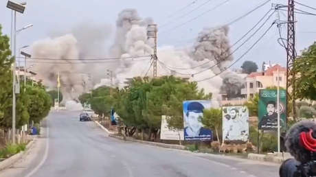 Israel bombardea el sur del Líbano