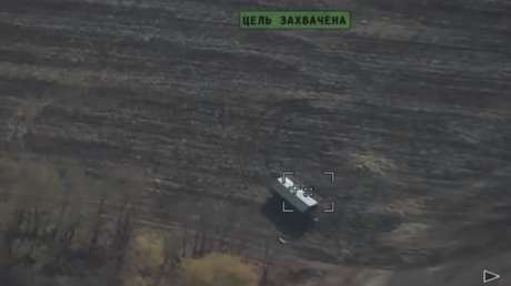 VIDEO: Un 'Kaláshnikov volador' ruso fulmina un 'nido' de drones enemigos