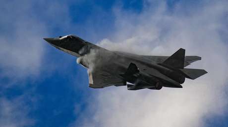 Hipnótica ligereza: así maniobra el caza ruso Su-57 de quinta generación (VIDEO)