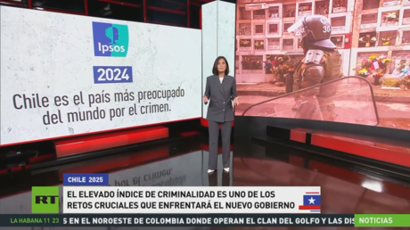 El elevado índice de criminalidad es uno de los retos cruciales que enfrentará el nuevo gobierno chileno