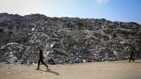 EE.UU. planea establecer una "gran base militar" cerca de Gaza