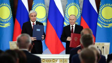 Rusia y Kazajistán elevan sus relaciones al nivel de alianza y asociación estratégica integral