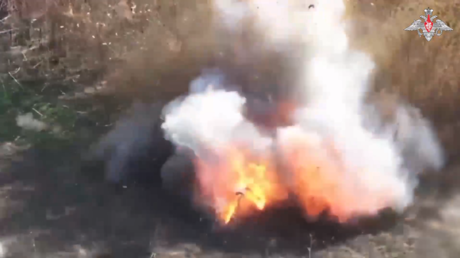 VIDEO: Drones rusos anulan la capacidad ofensiva enemiga en todo el frente