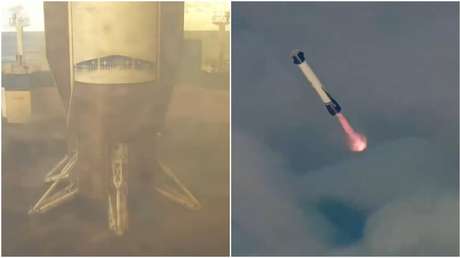 VIDEO: Blue Origin logra que aterrice un propulsor de cohete en medio de severa tormenta solar