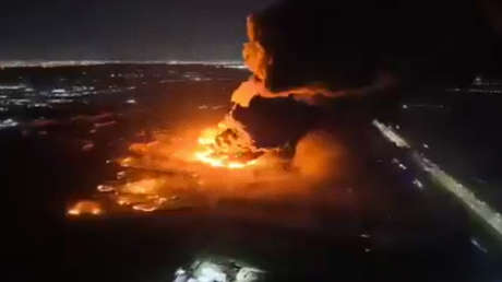 IMPRESIONANTE VIDEO: Así se vio la explosión en Argentina desde el aire