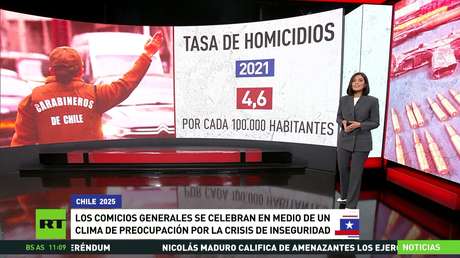 El clima de preocupación por la crisis de inseguridad opaca los comicios en Chile