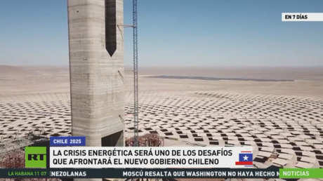 La crisis energética será uno de los desafíos que afrontará el nuevo gobierno chileno