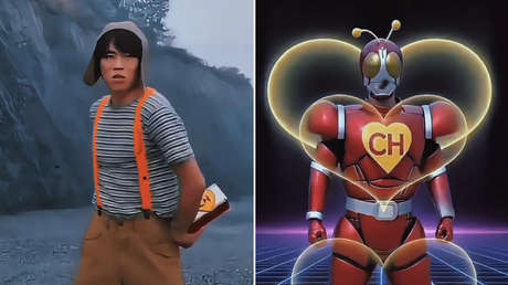 VIDEO: Un 'Chavo del 8' japonés rompe las redes en compañía de 'Sailor' Chilindrina y 'Bariga Sama'