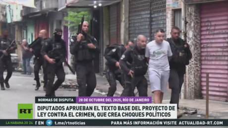 Diputados de Brasil aprueban el texto base del proyecto de ley contra el crimen, que crea choques políticos