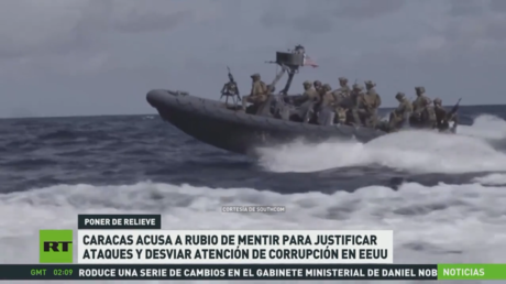 Venezuela acusa a Rubio de mentir para justificar ataques y desviar atención de la corrupción en EE.UU.