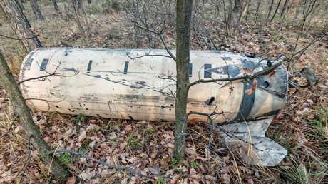 FOTOS: Restos de los misiles ATACMS derribados sobre la ciudad rusa de Vorónezh