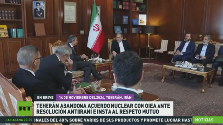 Teherán abandona acuerdo nuclear con OIEA ante resolución antiiraní e insta al respeto mutuo