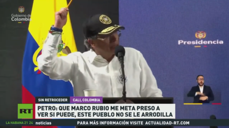 Petro: "Que Marco Rubio me meta preso a ver si puede; este pueblo no se le arodilla"