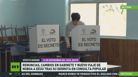 Daniel Noboa cumple dos años como presidente en medio de la contundente derrota en la consulta popular