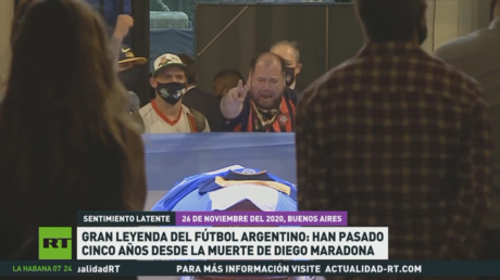 Gran leyenda del fútbol argentino: cinco años de la muerte de Diego Maradona