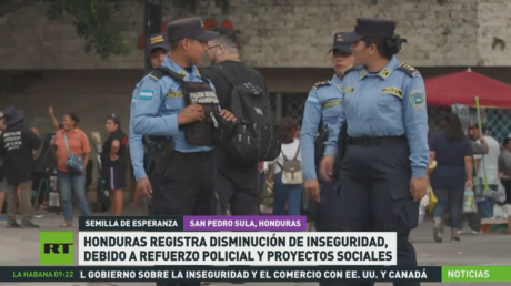 Honduras registra disminución de inseguridad tras refuerzo policial y proyectos sociales