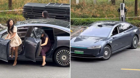 Adiós al estrés de aparcar: el avanzado coche eléctrico chino que estaciona por sí solo (VIDEO)