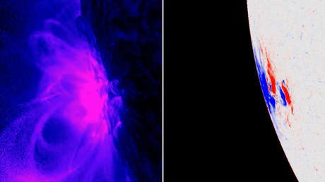 VIDEO: Detectan una nueva ola de intensas llamaradas en la cara del Sol orientada hacia la Tierra