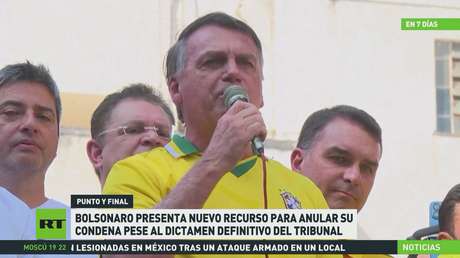 Bolsonaro presenta nuevo recurso para anular su condena pese al dictamen definitivo del tribunal