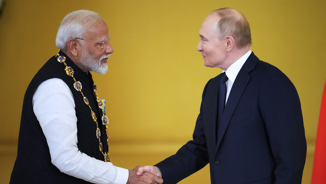 Arrancan las negociaciones entre Putin y Modi en la India