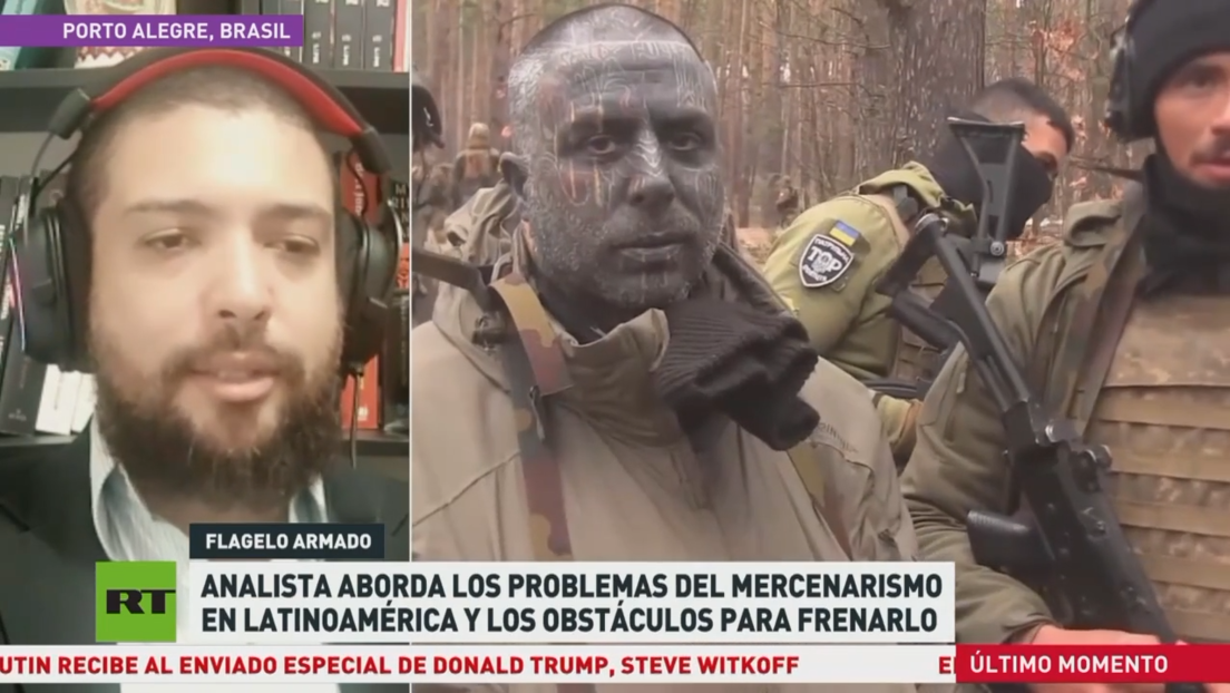 Analista: Muchos mercenarios en Ucrania tienen vínculos con grupos delictivos en sus países