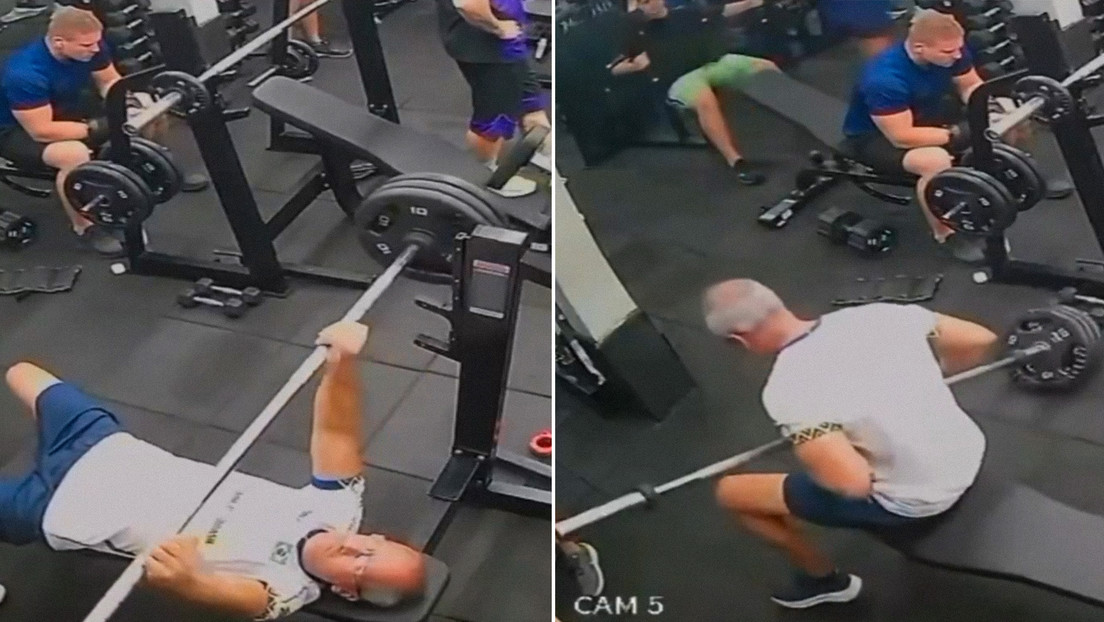 VIDEO: Un hombre muere tras el "agarre suicida" de una barra en el gimnasio
