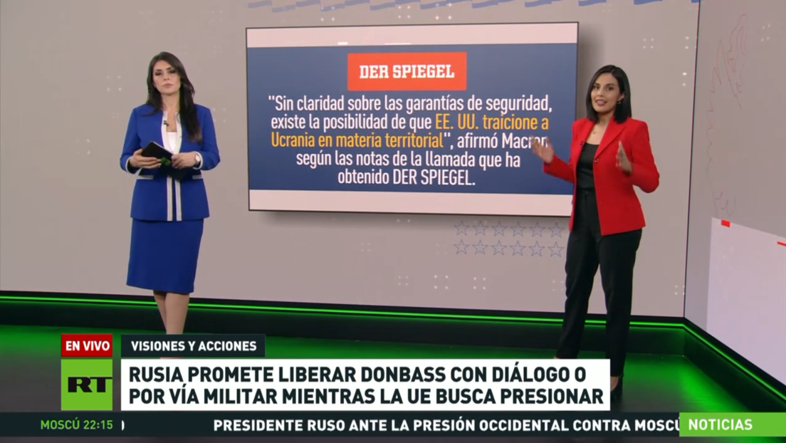 Rusia promete liberar Donbass mientras la UE busca presionar