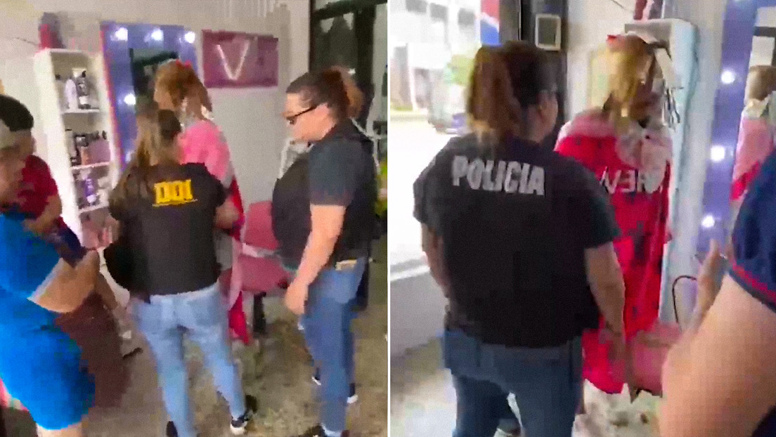 Arrestan a líder criminal mientras se teñía el cabello en una peluquería (VIDEO)