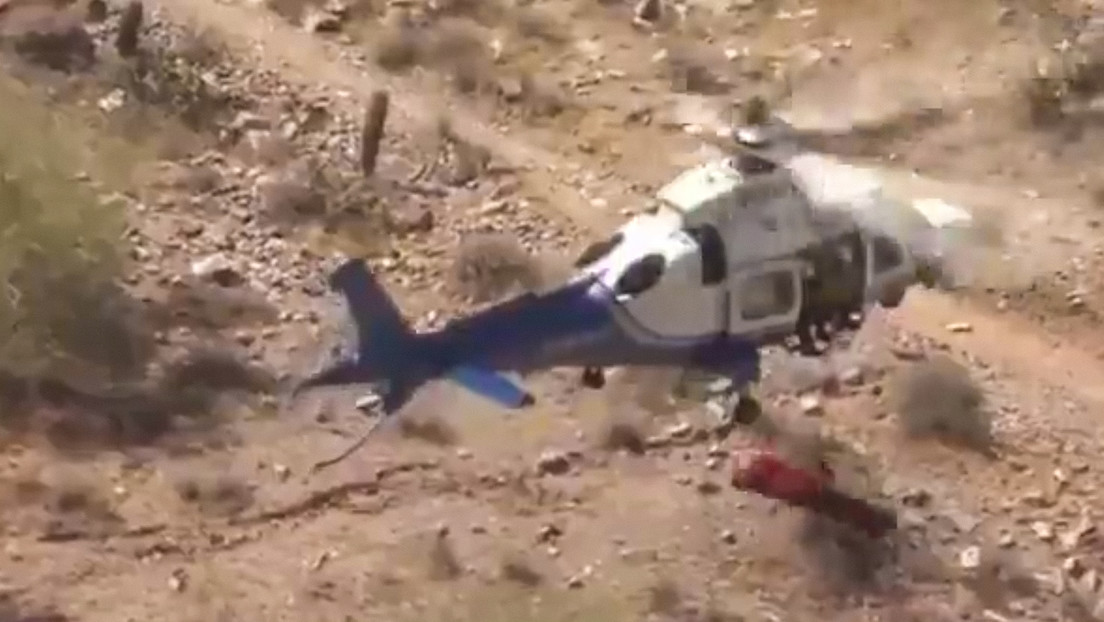 Mujer que giró a gran velocidad durante un rescate en helicóptero gana demanda (VIDEO)