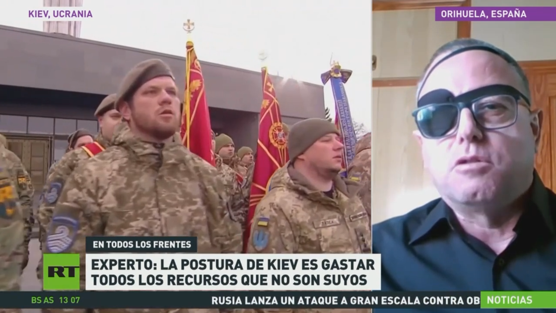 Experto: La postura de Kiev es la de gastar todos los recursos que no son suyos