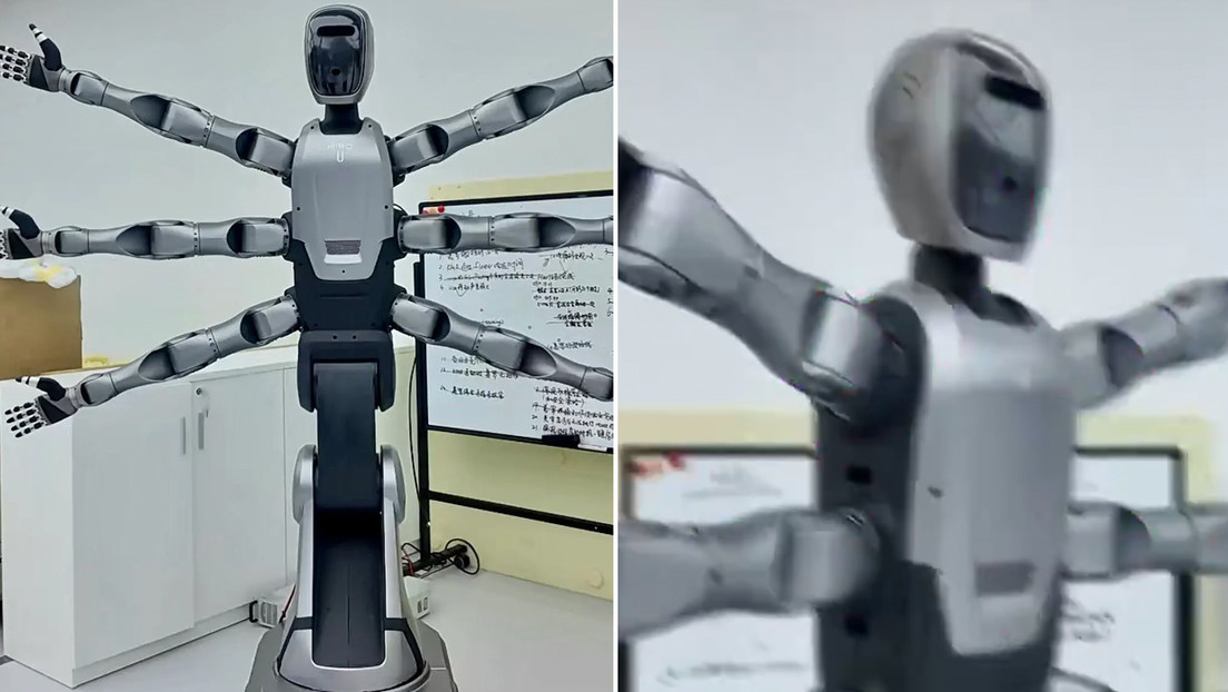 VIDEO: Así es el nuevo robot 'superhumanoide' chino de seis brazos 